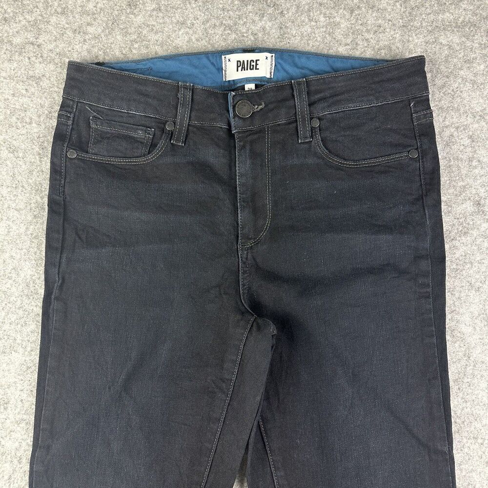 Paige Jeans Womens 28 Verdugo Ultra Skinny Dark Wash Classic City Stretch Blue* - Picture 2 of 16